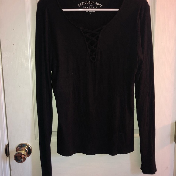 Black seriously soft aero long sleeve - Picture 4 of 4